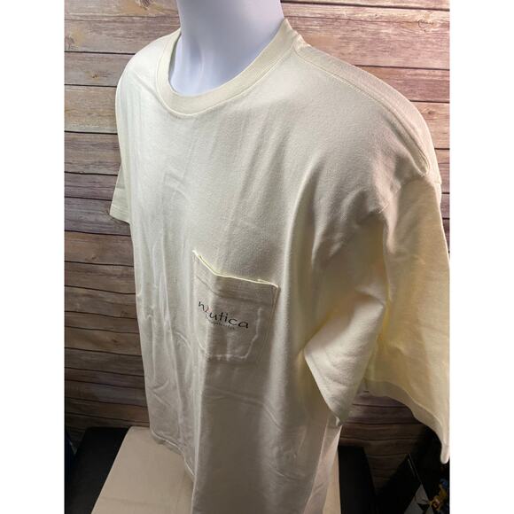 Vintage 90s Nautica Made in USA sailing shirt Size Large Bermuda - Picture 9 of 9